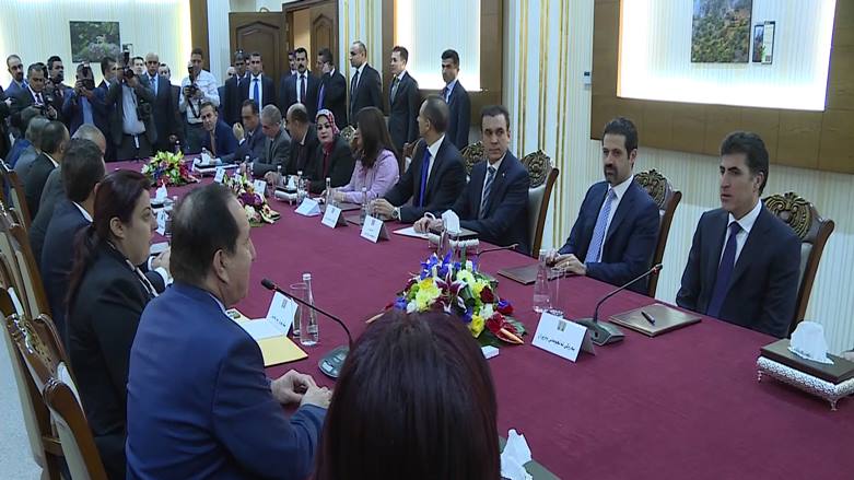 بعد اجتماع ثلاثي .. بارزاني يوضح بشأن موعد الانتخابات